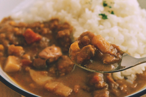 上野村の特産品を使ったカレー